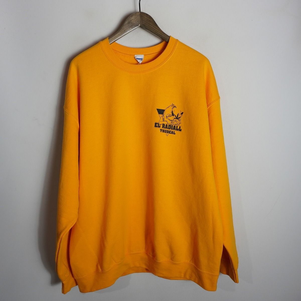美品24AW RADIALL ラディアル TRUE DEAL POT - CREW NECK SWEATSHIRT L 