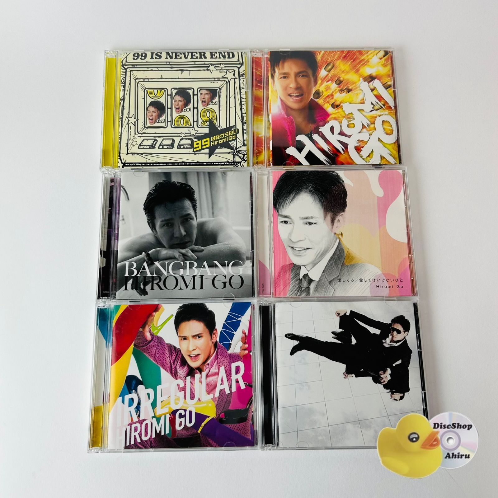 郷ひろみ CD6枚セット 愛してる/99は終わらない/男願Groove！/Bang 
