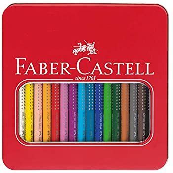 ヴァンガードまとめ売り 事務・店舗用品 ファーバーカステル ジャンボグリップ 色鉛筆 16色