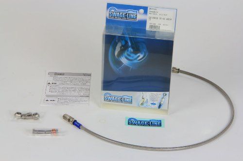 新品 SWAGE LINE(スウェッジライン) クラッチホースKIT ステンレス クリアホース ZRX1200R(01-08) ZRX1200S(01-08) ZRX1100(97-00) ZRX1100-2(97-00) STC684