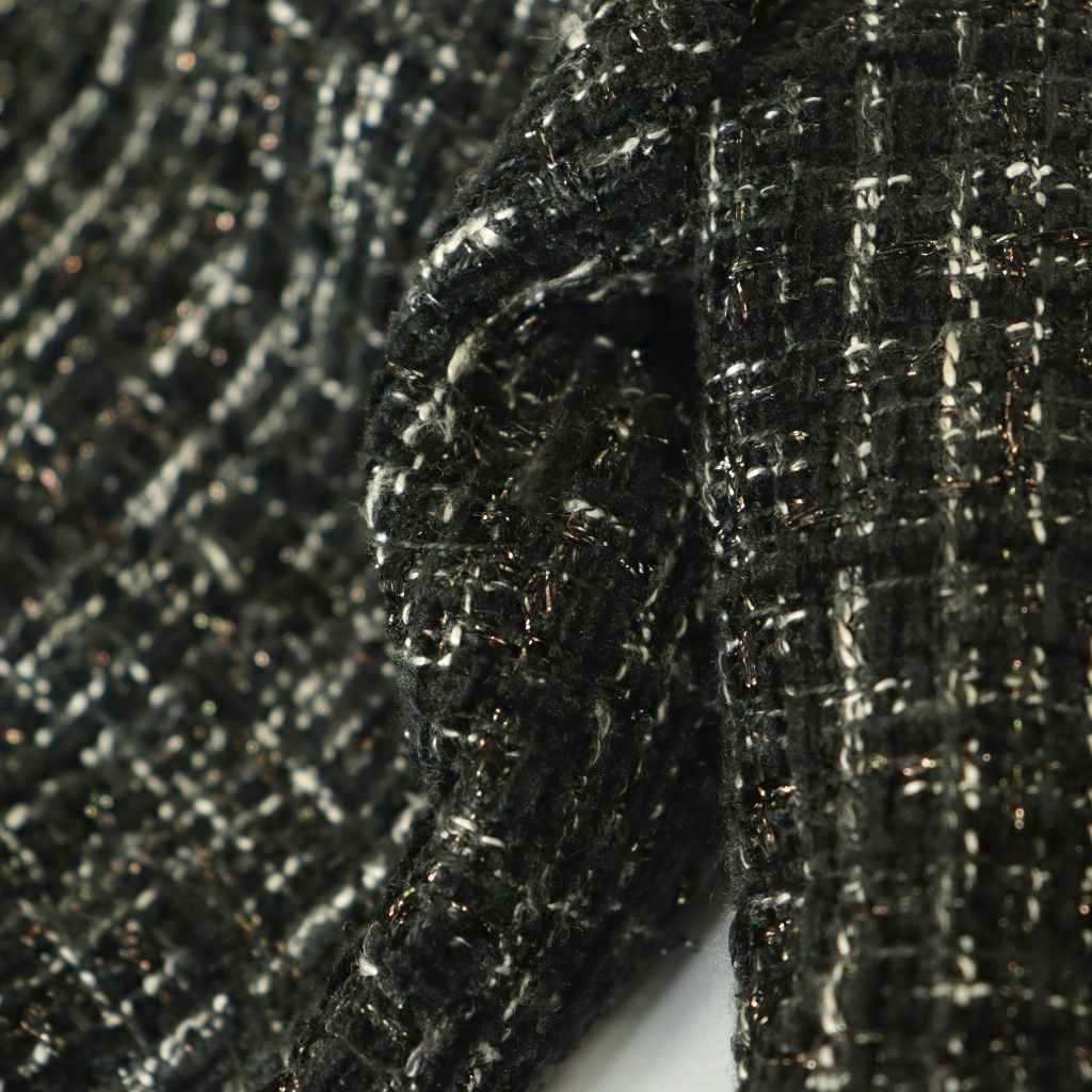 セルフォード CELFORD 24AW パイピングツイードジャケット ノーカラー