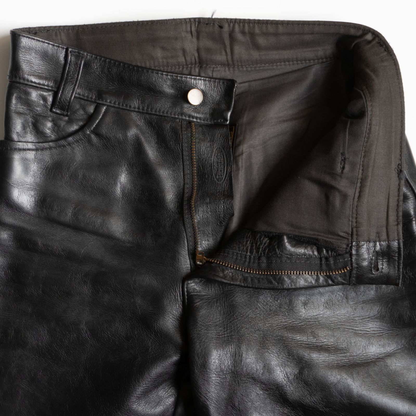 雰囲気抜群】VANSON 【レザーパンツ】32 ブラック USA製 バンソン