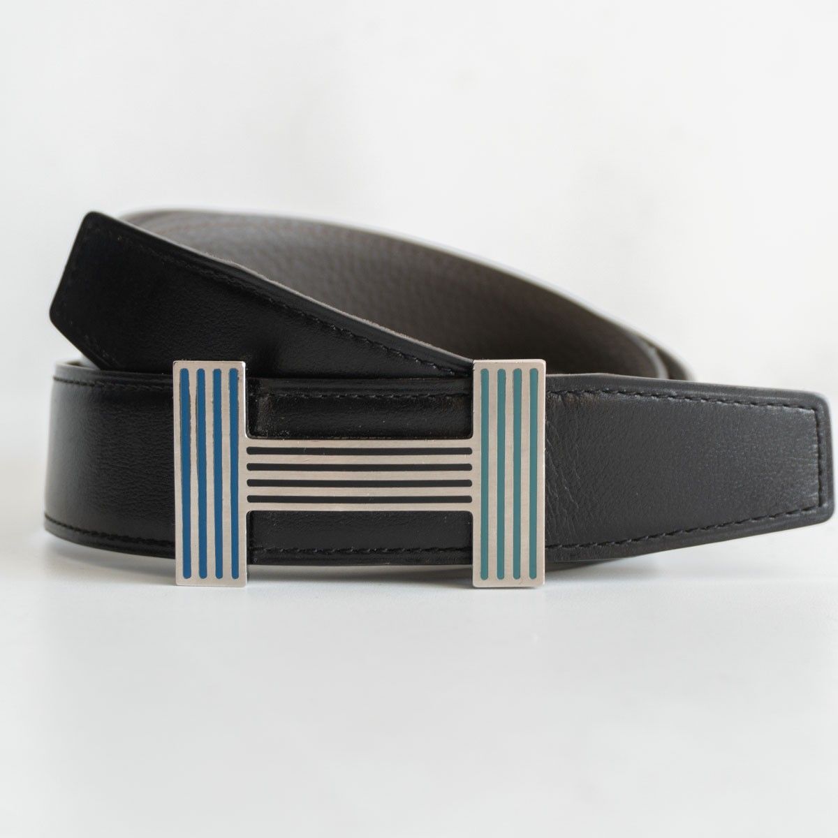 美品】 HERMES 【コンスタンス クイズ リバーシブル レザー ベルト