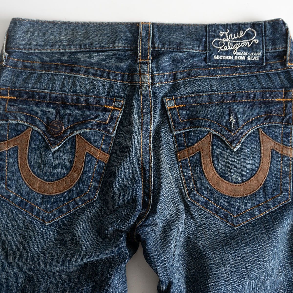美品】True Religion 【ブーツカット デニム パンツ】 31 トゥルー 