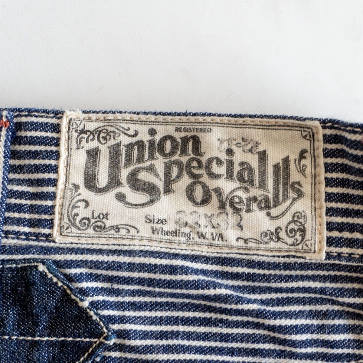 専用出品 美品】FREEWHEELERS UNION SPECIAL OVERALLS【DERRICKMAN HICKORY】32