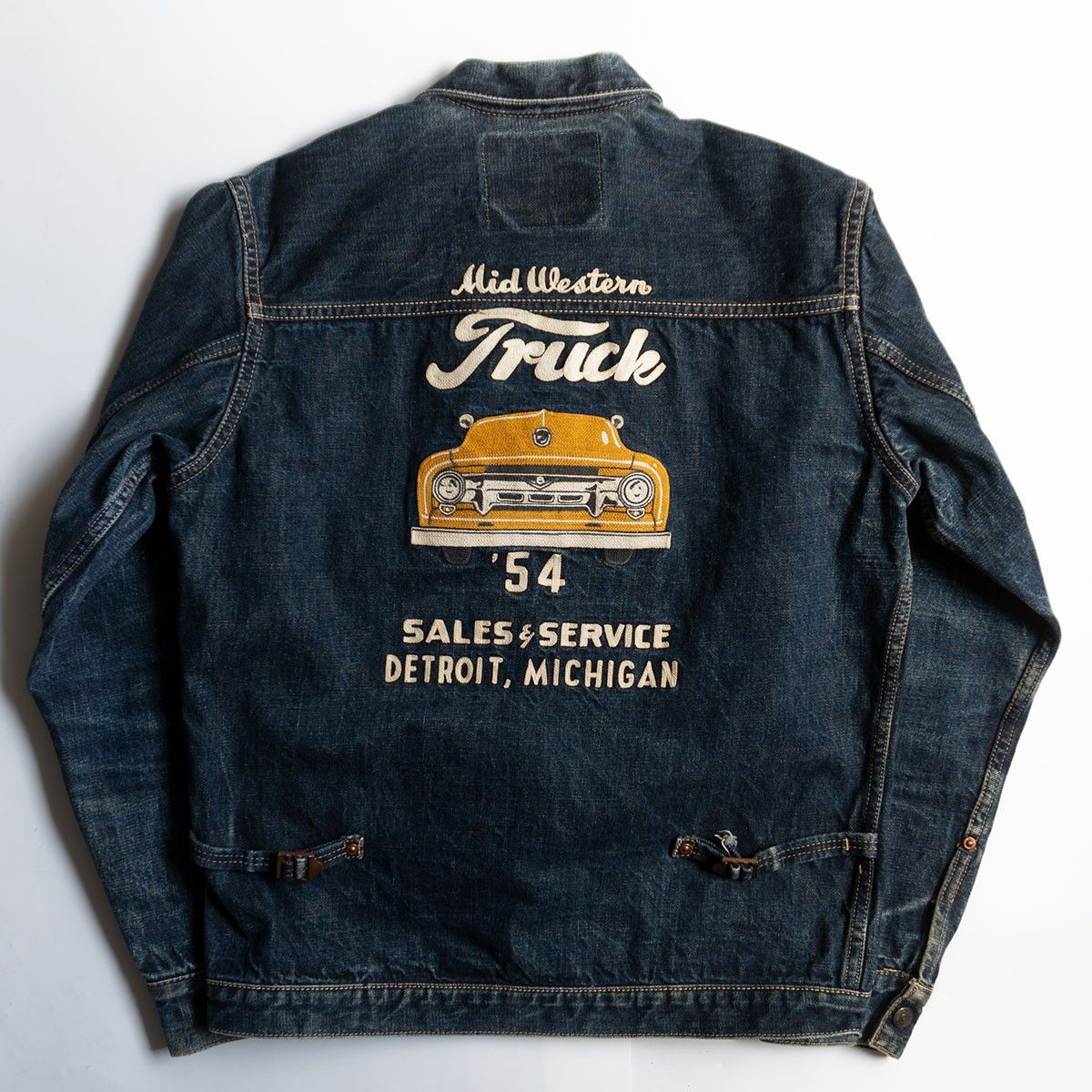 フリーホイーラーズ Lot 66MJ デニムジャケット 38 hooper別注/カスタム】FREEWHEELERS【66MJ DENIM JACKET】38 デニム
