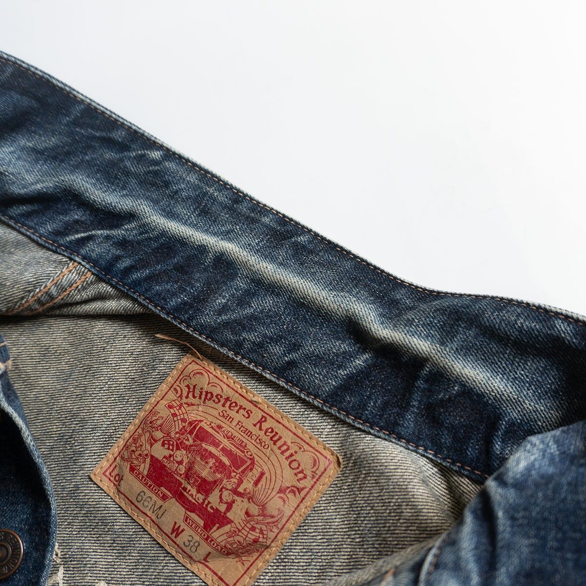 hooper別注/カスタム】FREEWHEELERS【66MJ DENIM JACKET】38 デニム