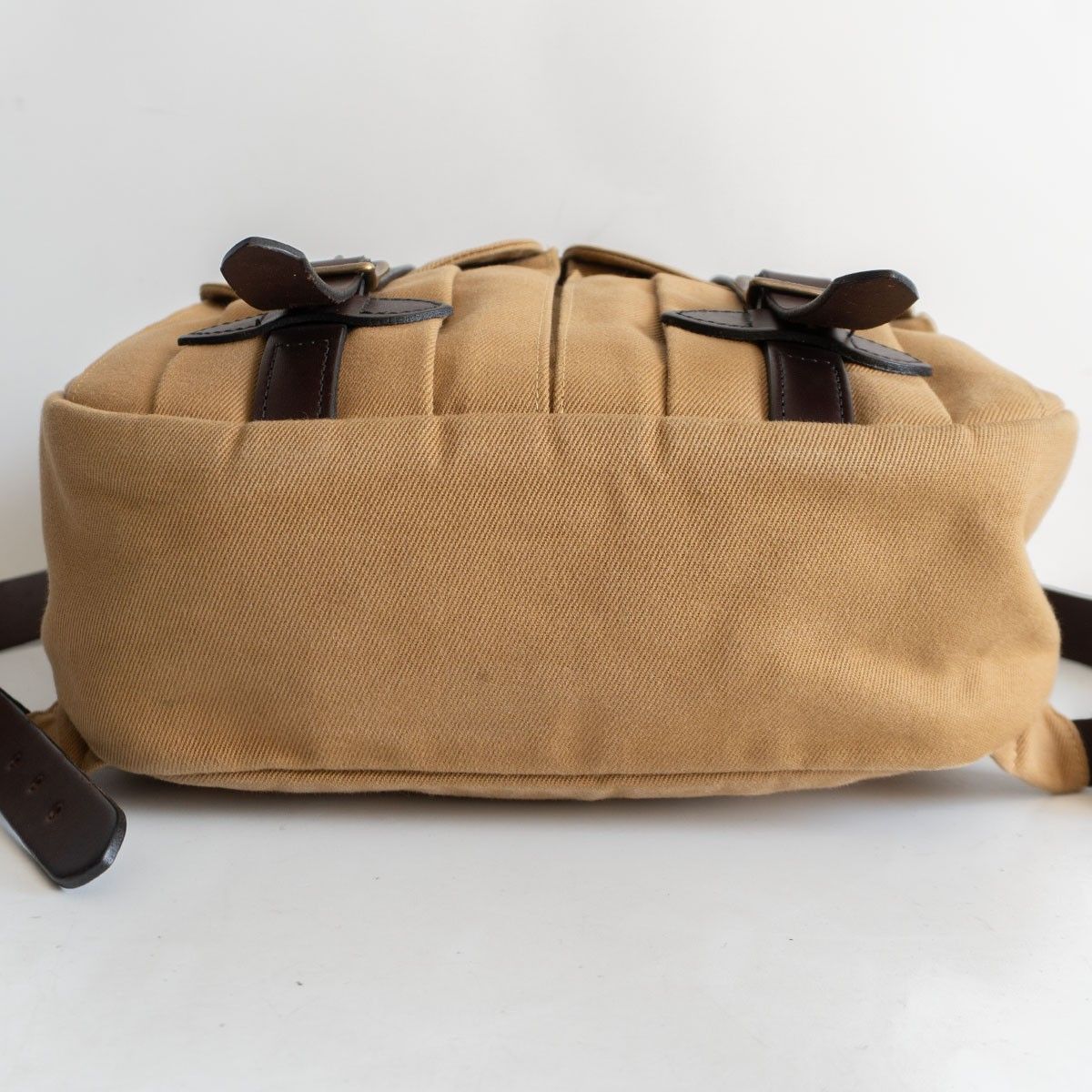 美品】FILSON【Rucksack リュック】タン コットンツイル×レザー 