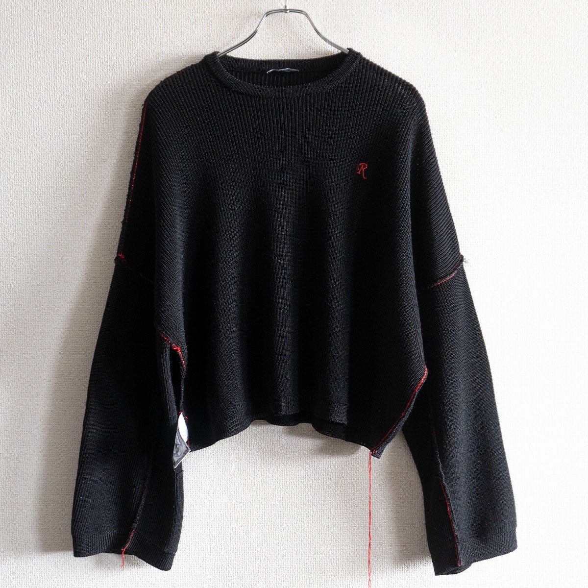 Raf - Cropped Simons Sweater RS | sweater cropped SIMONS simons