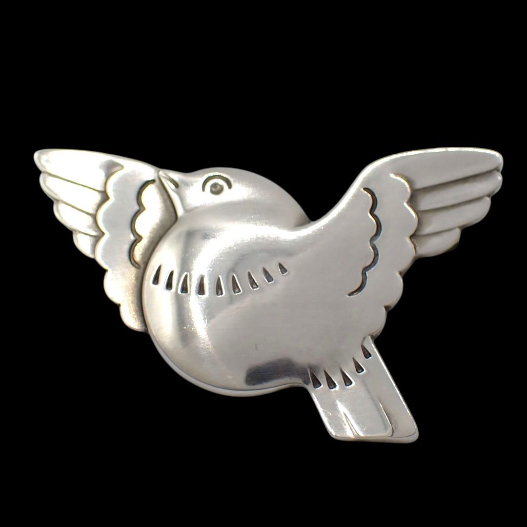 Georg Jensen ジョージジェンセン #320 小鳥 バード ブローチ 鳥