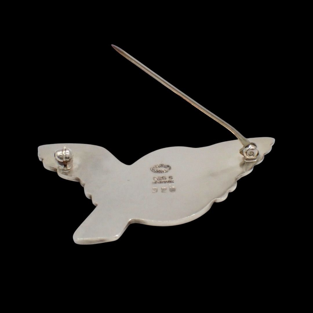 Georg Jensen ジョージジェンセン #320 小鳥 バード ブローチ 鳥