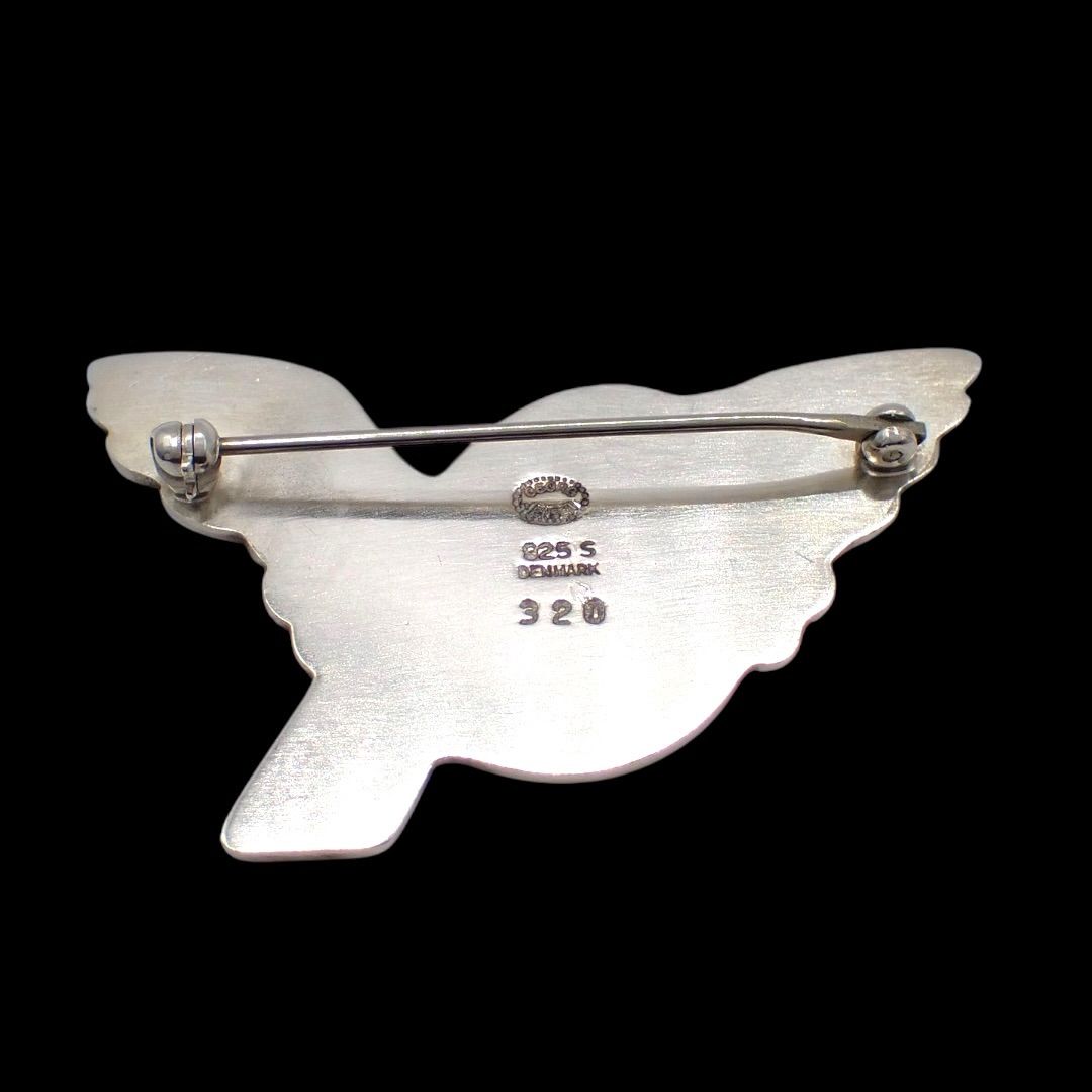 Georg Jensen ジョージジェンセン #320 小鳥 バード ブローチ 鳥