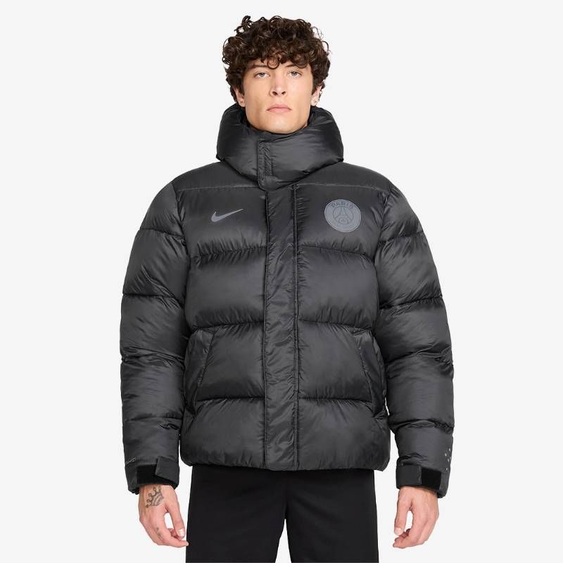 【送料無料・匿名配送】Nike ナイキ PSG パリ・サンジェルマン パファージャケット 25/26 濃灰 中綿 防寒 新品 正規品 日本未発売