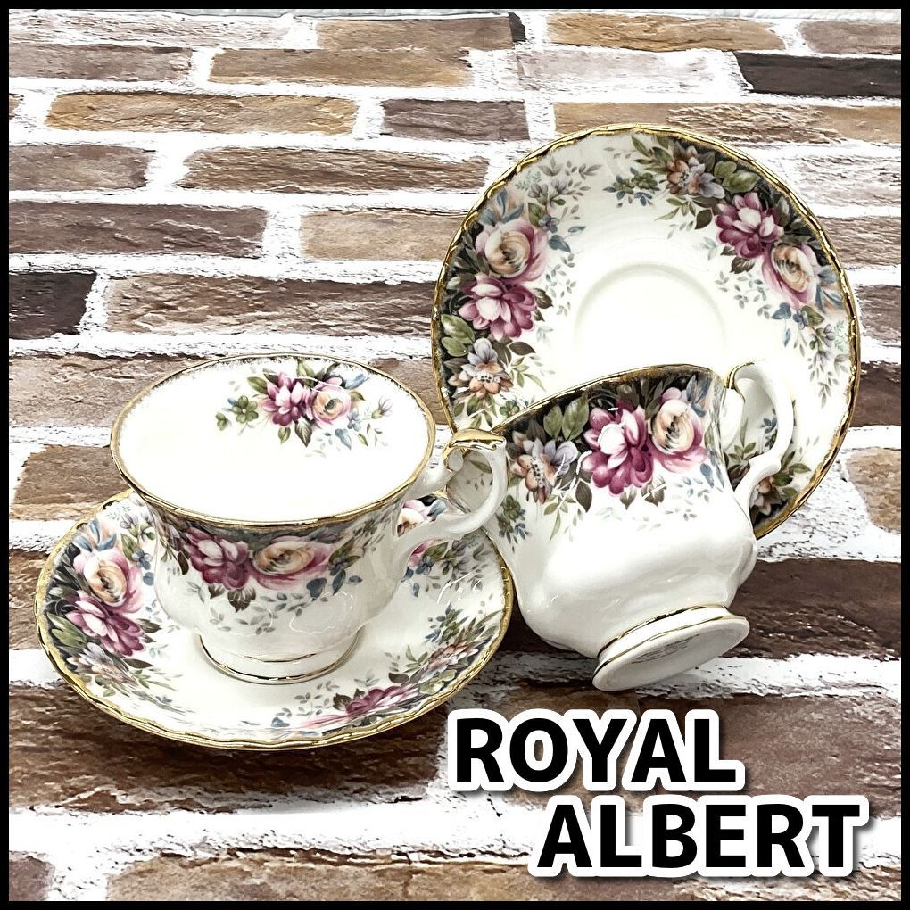 ROYAL ALBERT ロイヤルアルバート AUTUMN ROSES オータムローズ カップ