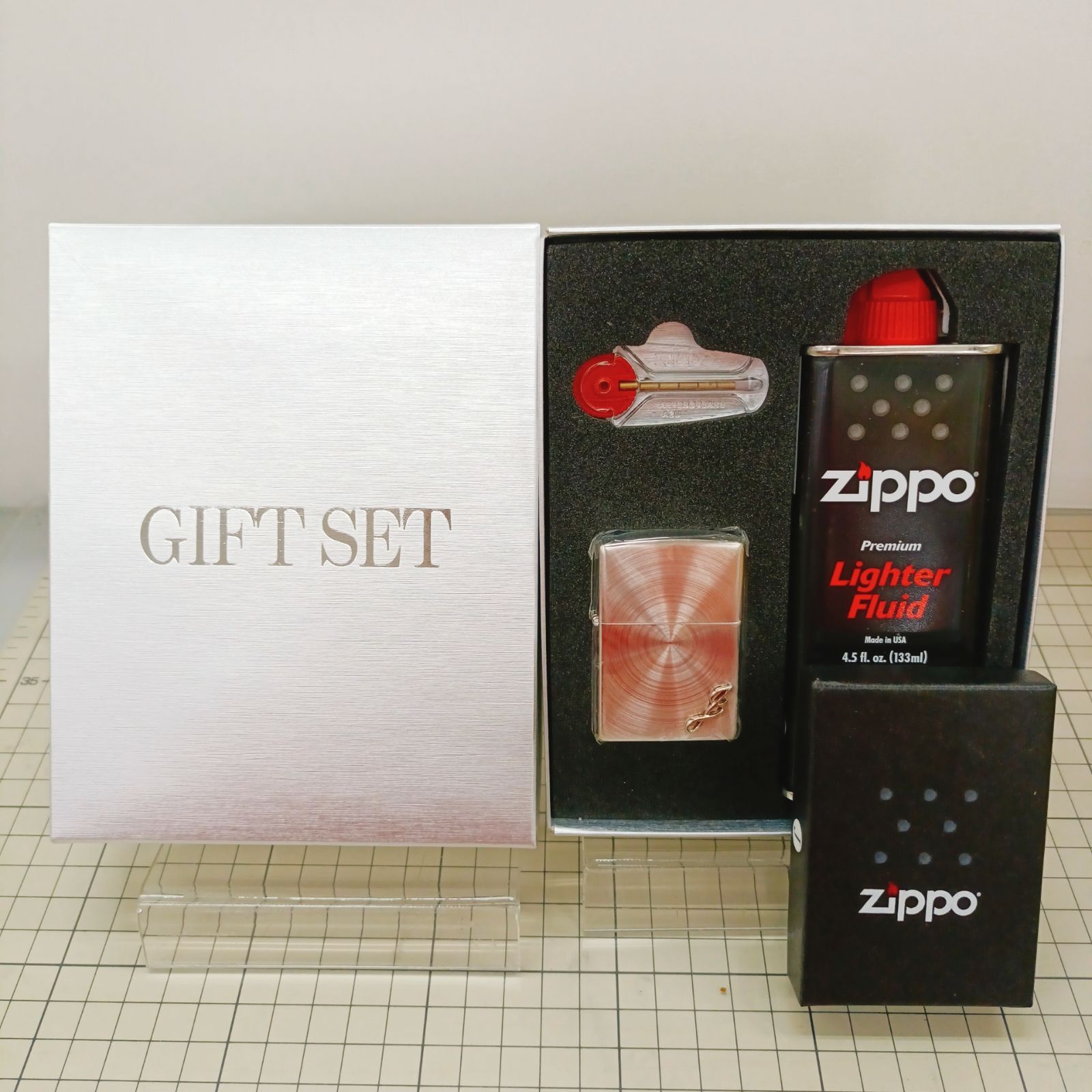 未使用】Zippo ギフトセット 箱付き - メルカリ