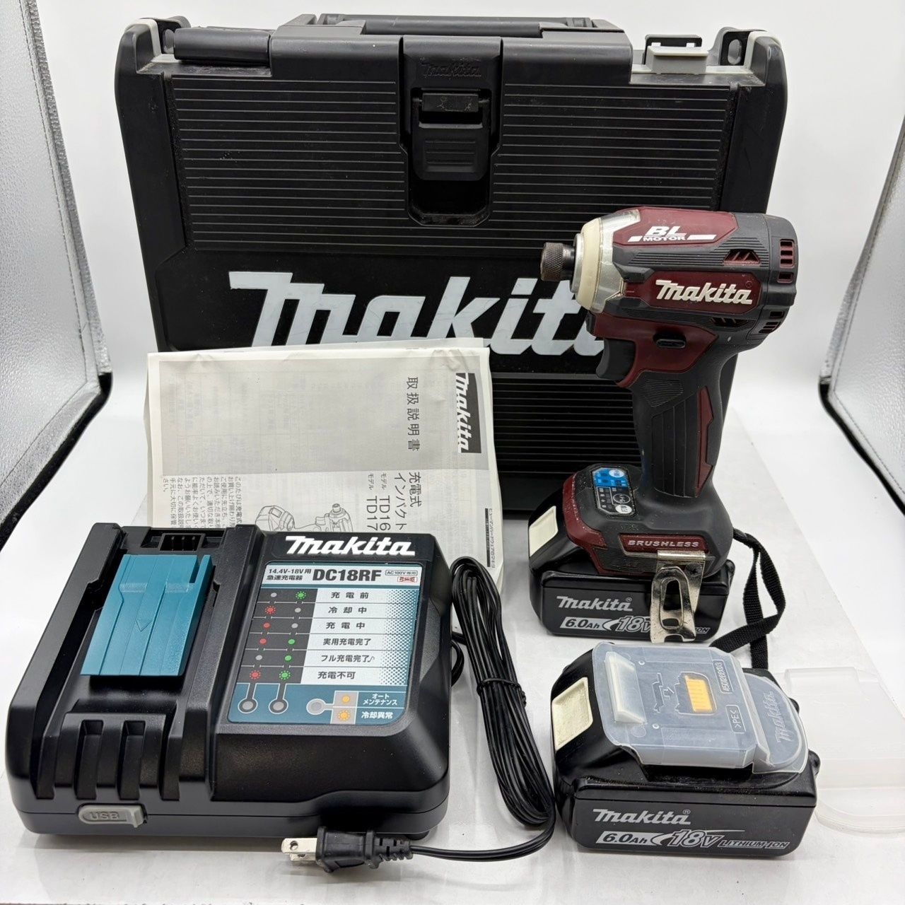 マキタ 18V 6.0Ah 充電式インパクトドライバ TD171DGXAR マキタ 18V 6.0Ah 充電式インパクトドライバ TD171DGXAR