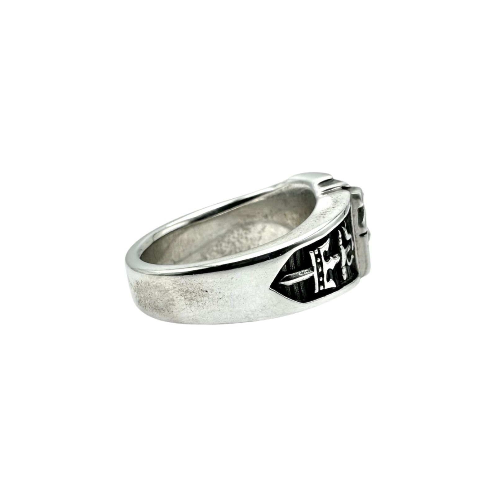 Silver ring 指輪 カレッジ リング デザイン イニシャルD カレッジ