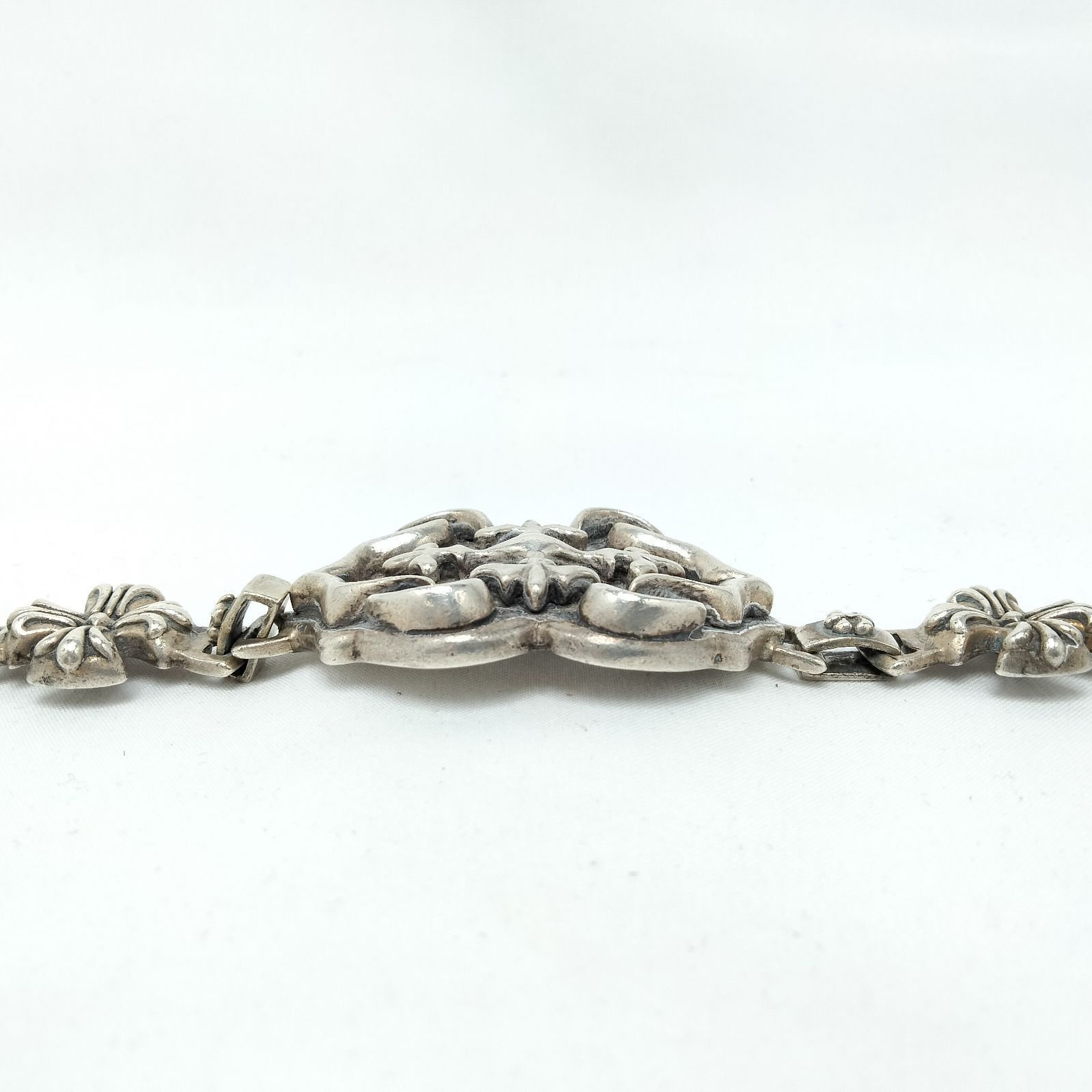 ✨️A&G✨️エーアンドジー クロス ID ブレスレット シルバー925 総