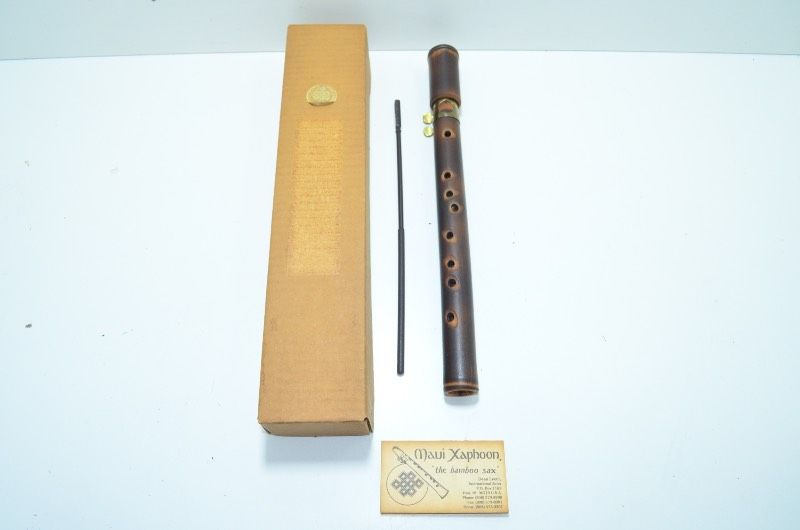 [Free Shipping] Maui The Hoon Maui Xaphoon Bamboo Saxophone Wind Instrument