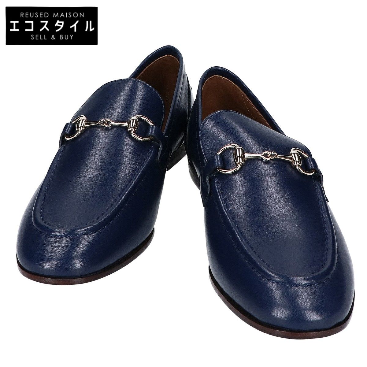 GUCCI グッチ 新品同様 326201 ヨルダーン ホースビット ローファー 36 