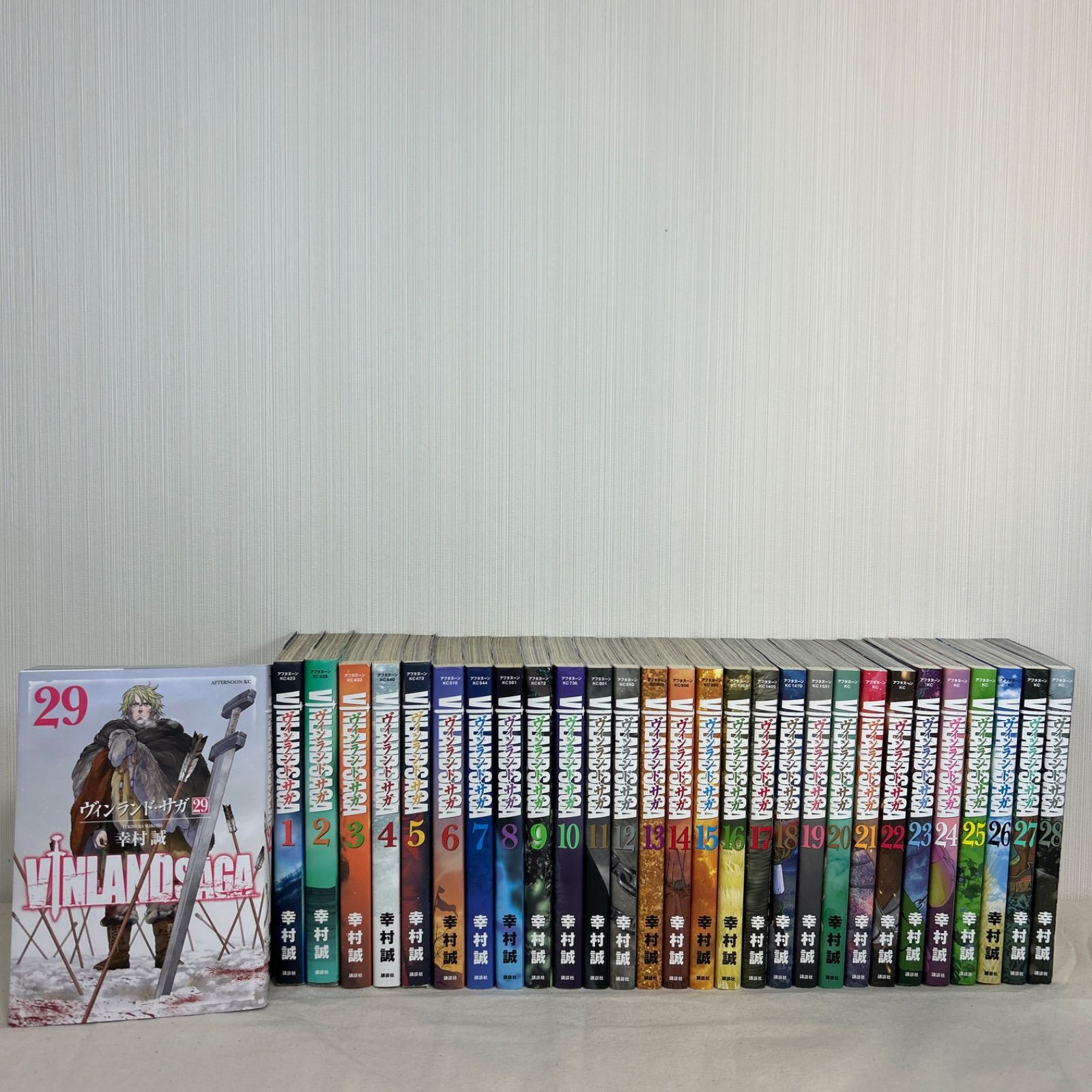 ヴィンランド・サガ 1-26巻 全巻セット 幸村誠 全巻初版、ほぼ帯付] ヴィン
