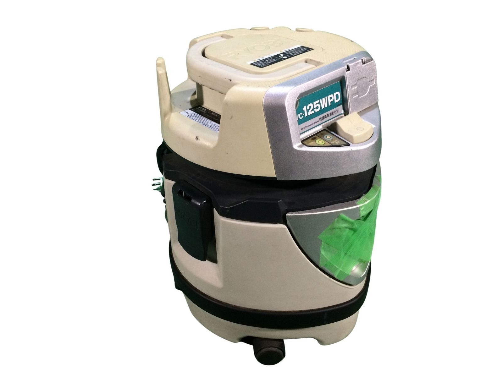 ☆中古品☆RYOBI リョービ 100V 乾湿両用 集じん機 VC-125WPD ホース付