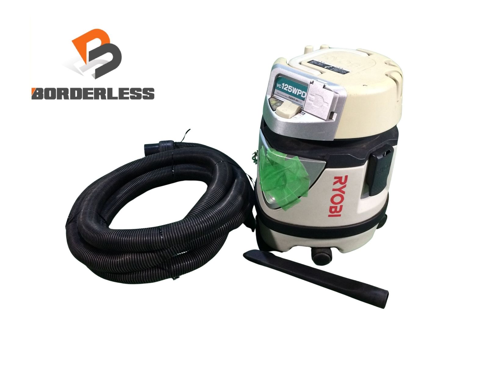 ☆中古品☆RYOBI リョービ 100V 乾湿両用 集じん機 VC-125WPD ホース付