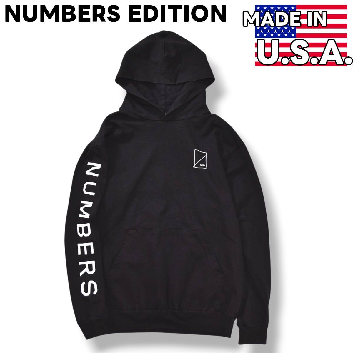 USA製 ナンバーズエディション NUMBERS EDITION パーカー フーディー 