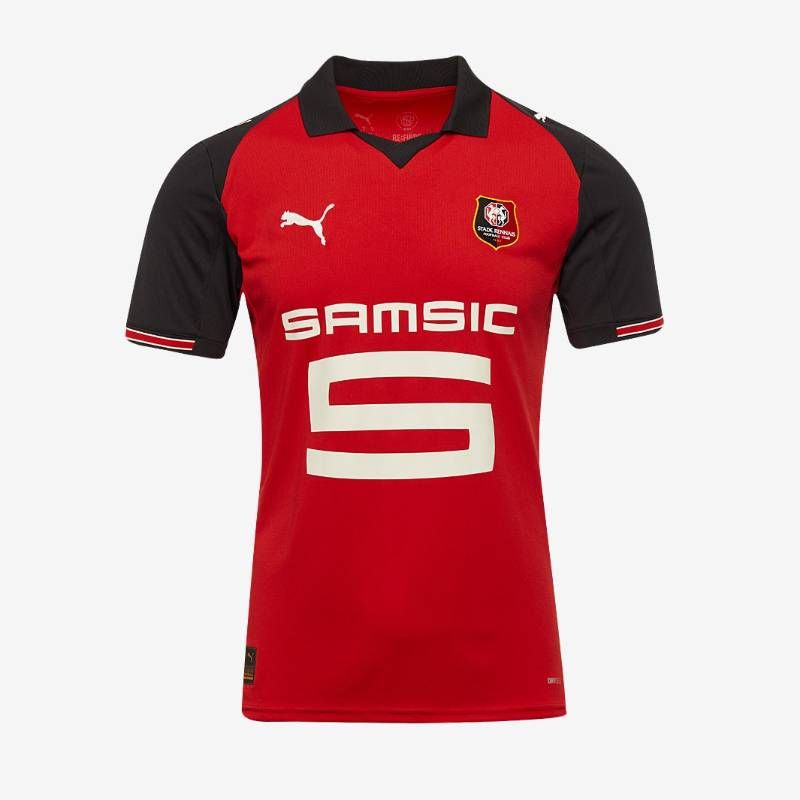【送料無料・匿名配送】Puma プーマ スタッド・レンヌ 25/26 ホーム ユニフォーム 襟付き 新品 正規品 日本未発売