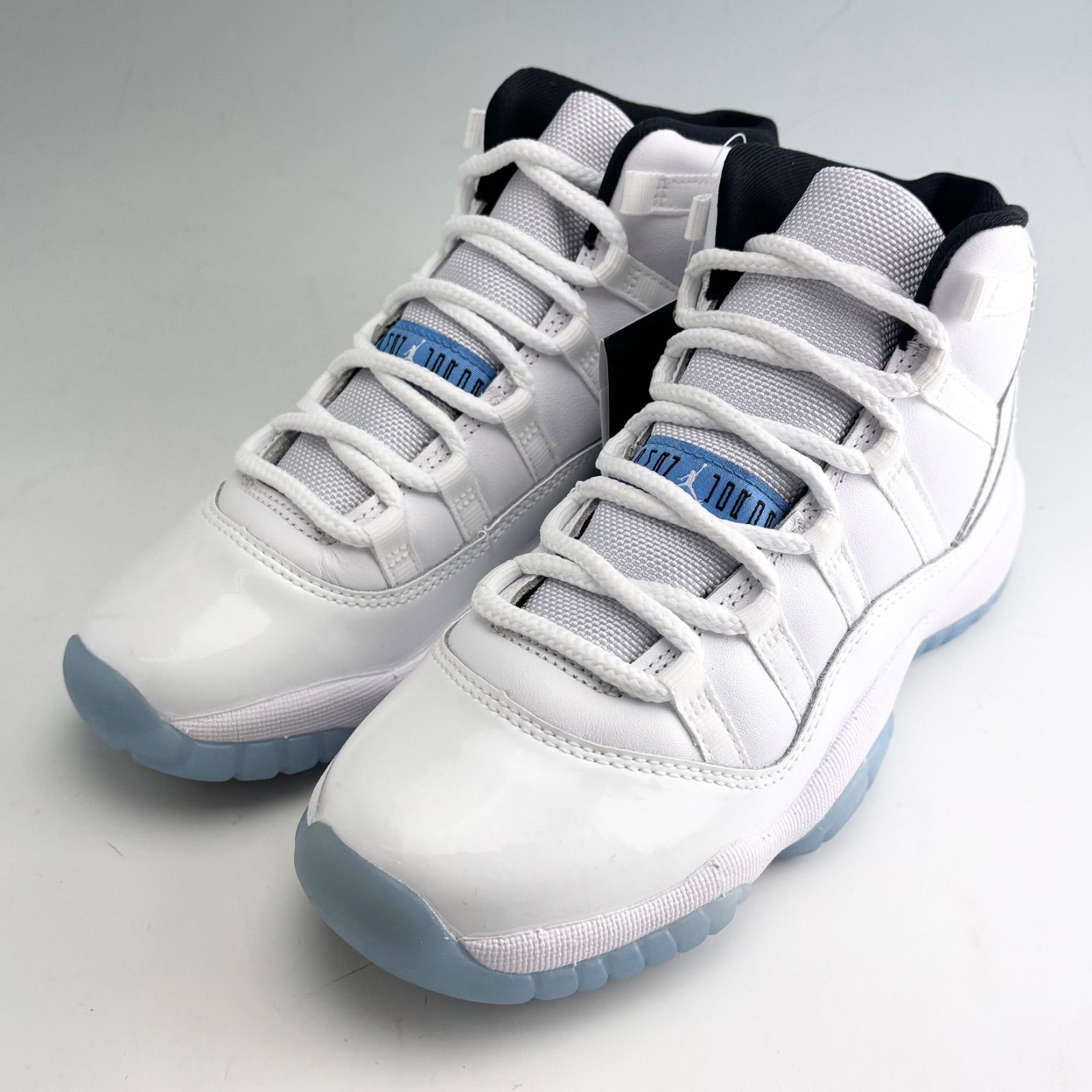 未使用品 NIKE AIR JORDAN 11 RETRO (GS) LEGEND BLUE 378038-104 us4Y 