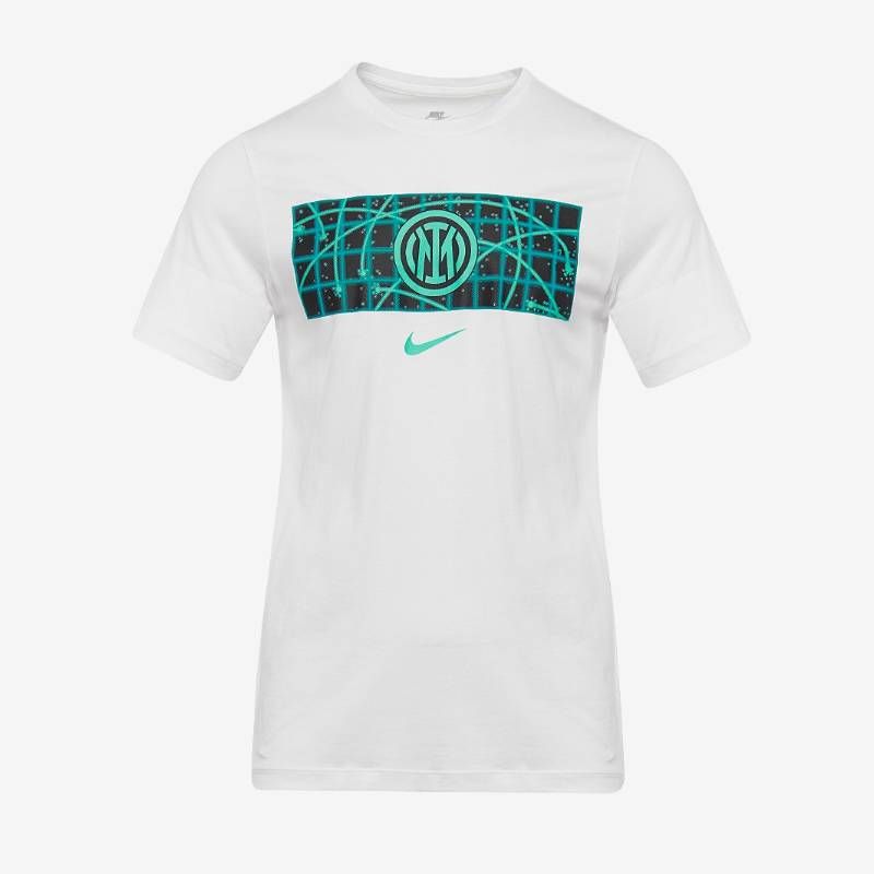 【送料無料・匿名配送】Nike ナイキ インテル 2025 クラブW杯 公式 Tシャツ 白 ターコイズ 新品 正規品 日本未発売