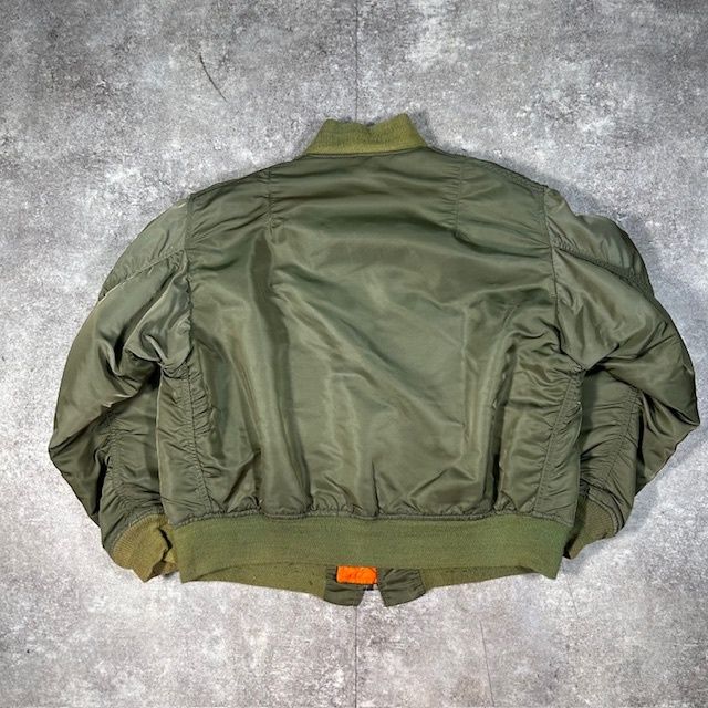 80's MA-1 フライトジャケット ミリタリージャケット military IDEAL