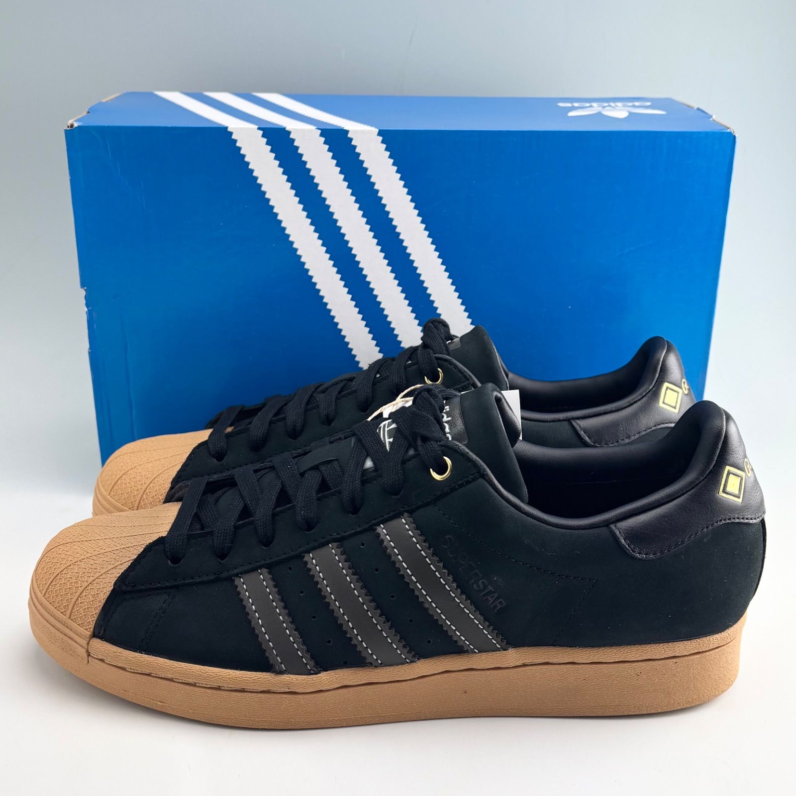 未使用品 adidas Originals Superstar GORE-TEX Core Black / Gum 