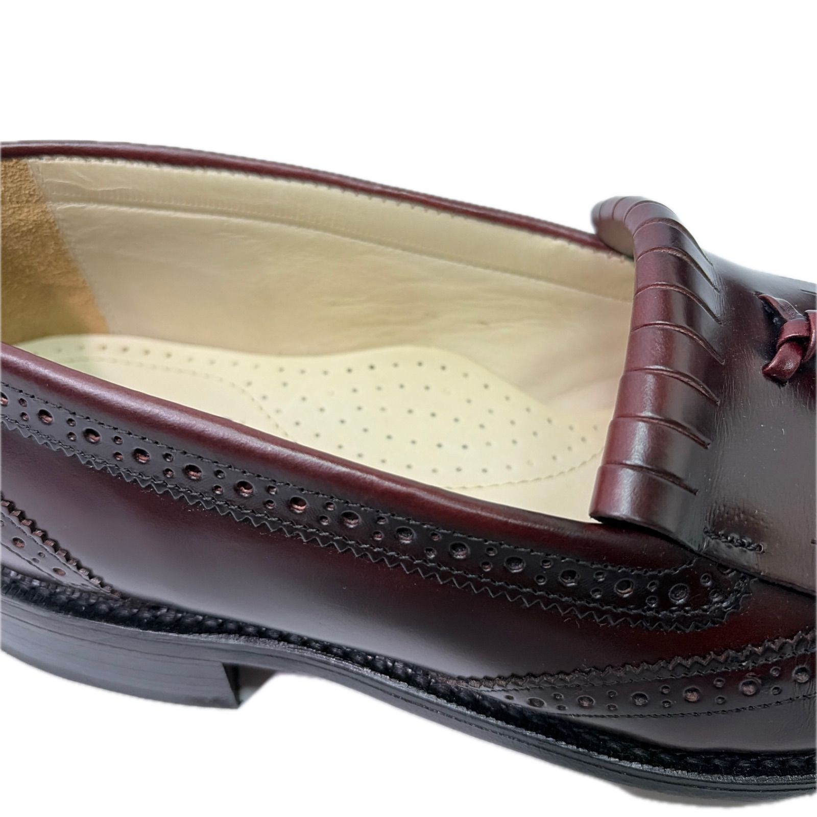デッド BOSTONIAN ボスト二アン タッセルローファー レザーシューズ 靴