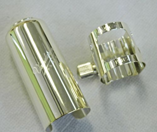 【訳アリ特価】バンドーレン）Eb（エス）クラリネットリガチャー　オプティマム　＜金属マウスピースキャップ付きのレアモデル♪＞【送料無料！】