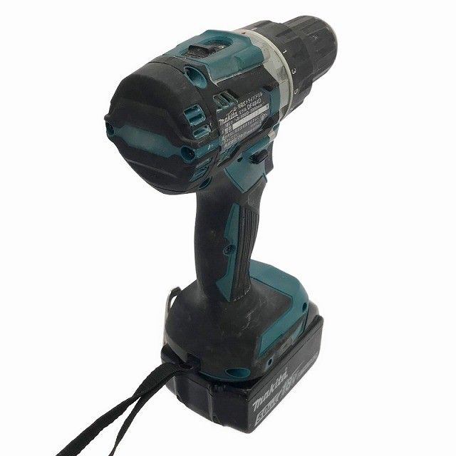 ☆中古品☆makita マキタ 18V 充電式ドライバドリル DF484D 青 