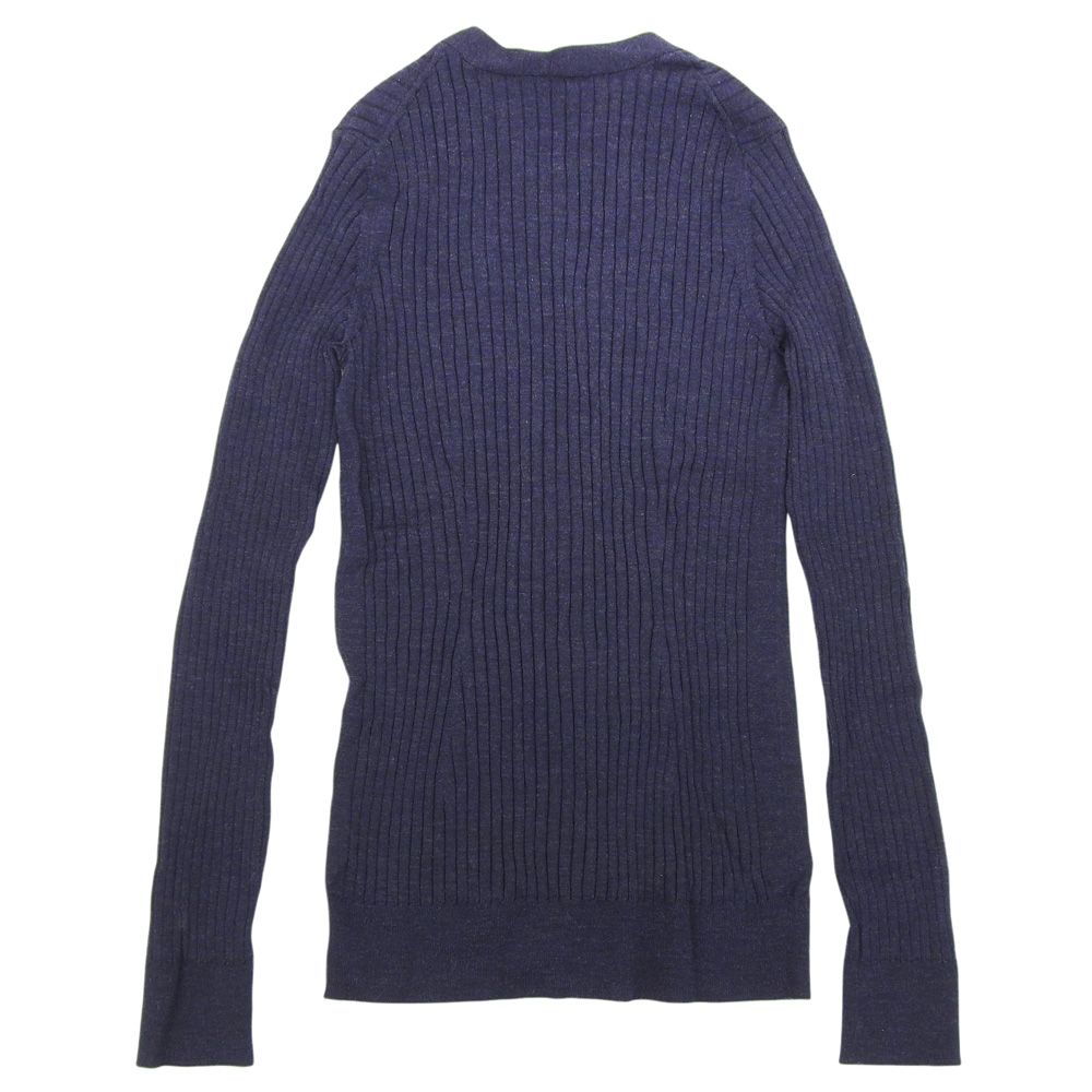 LOUIS VUITTON ルイヴィトン  ウール ロゴ カーディガン トップス レディース ネイビー M RW102W WRKC04MVW M LOUIS VUITTON ルイヴィトン ウール ロゴ カーディガン トップス