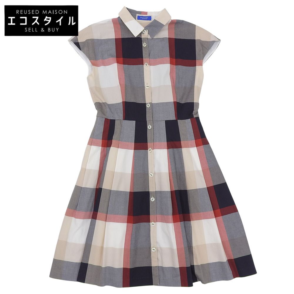 BLUE ブルーレーベルクレストブリッジ ワンピース LABEL CRESTBRIDGE