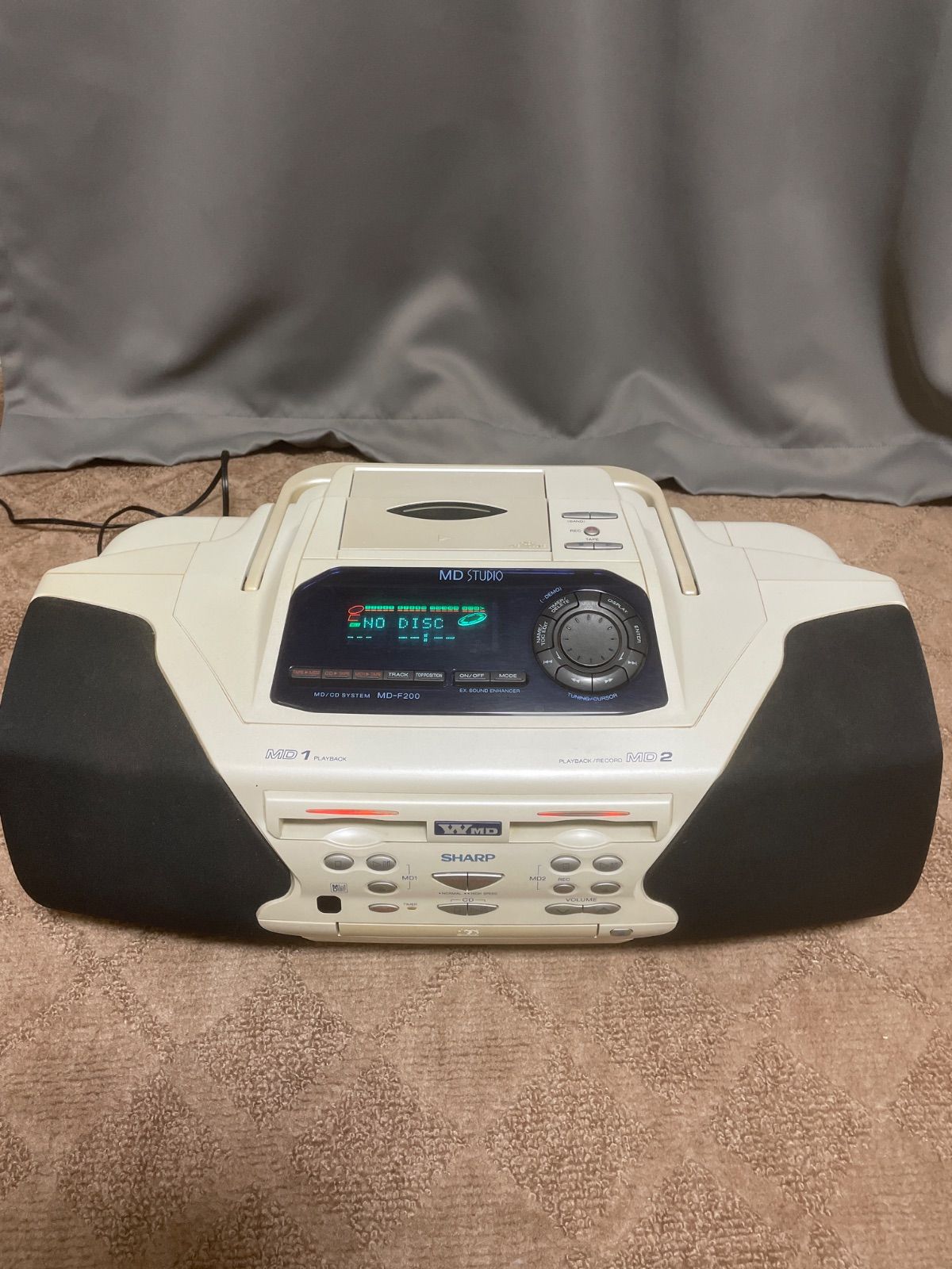 SHARP MD-F200 MD-STUDIO ジャンク扱い - メルカリ