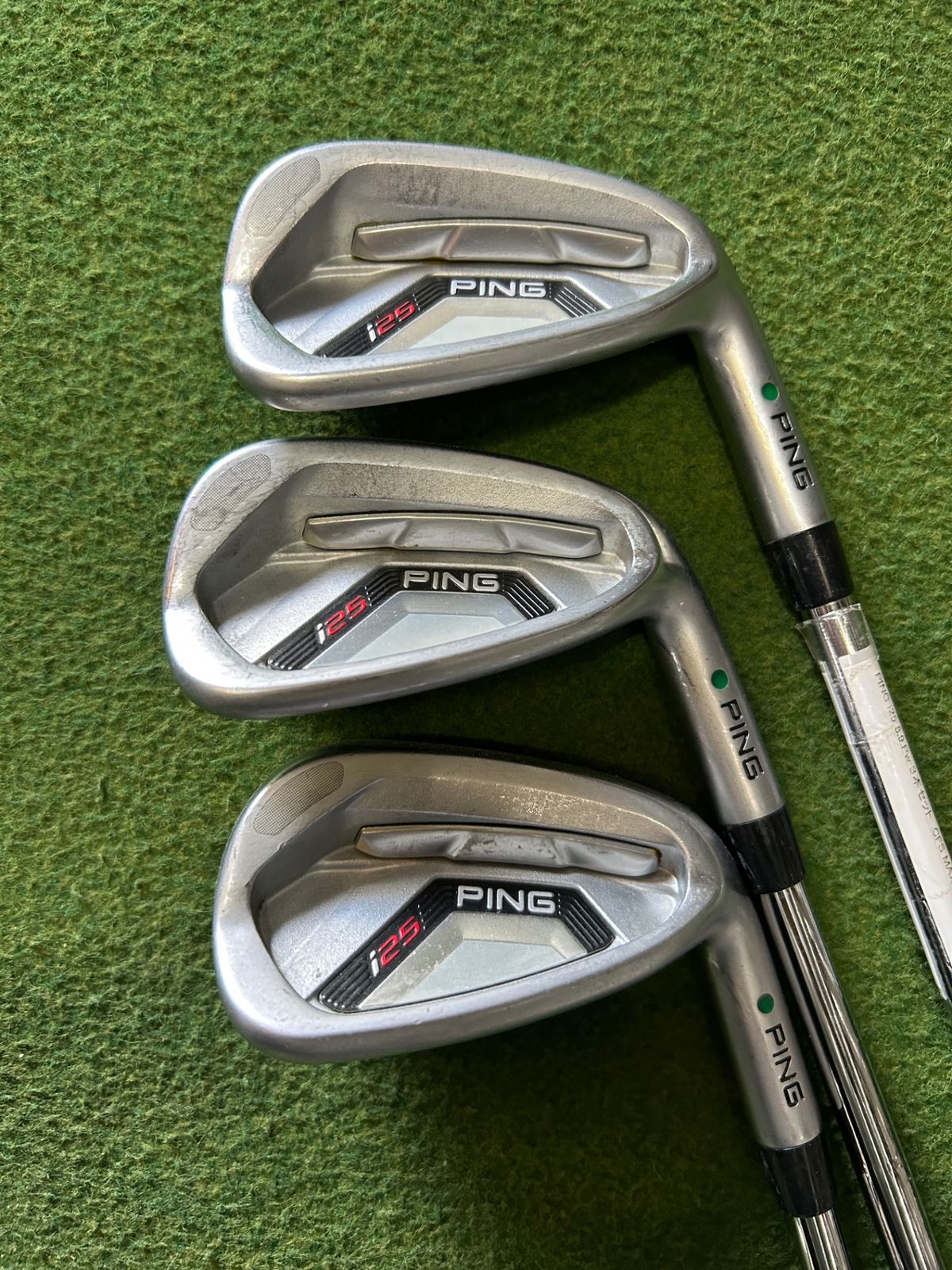 PING i25 8.9.Pw 3本セット CFS MAX 中古 緑ドット - メルカリ