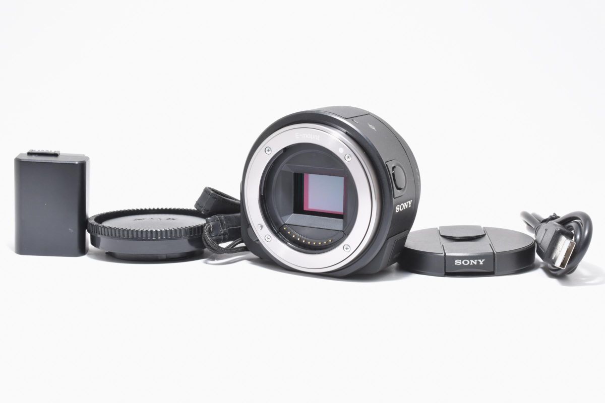 美品 SONY ILCE-QX1 ブラック Eマウント ARYM5207#330 - メルカリ