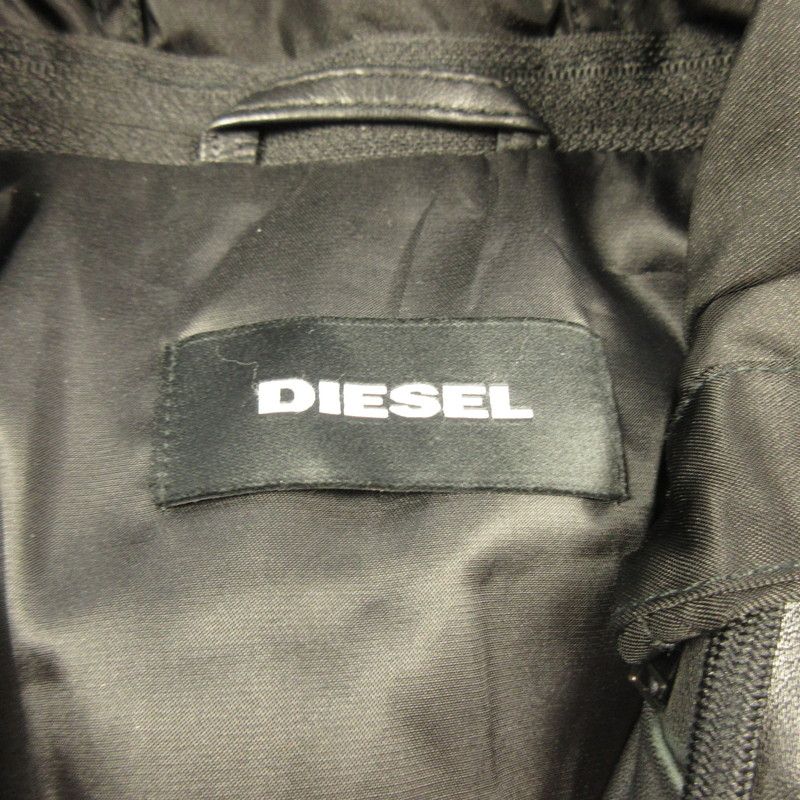 【姫路東店】 中古 DIESEL | ディーゼル レザー L-SOLOVE 00SUDC0JAUW ブラック サイズ：S 【94】 姫路東店】 中古 DIESEL | ディーゼル レザー L-SOLOVE 00SUDC0JAUW