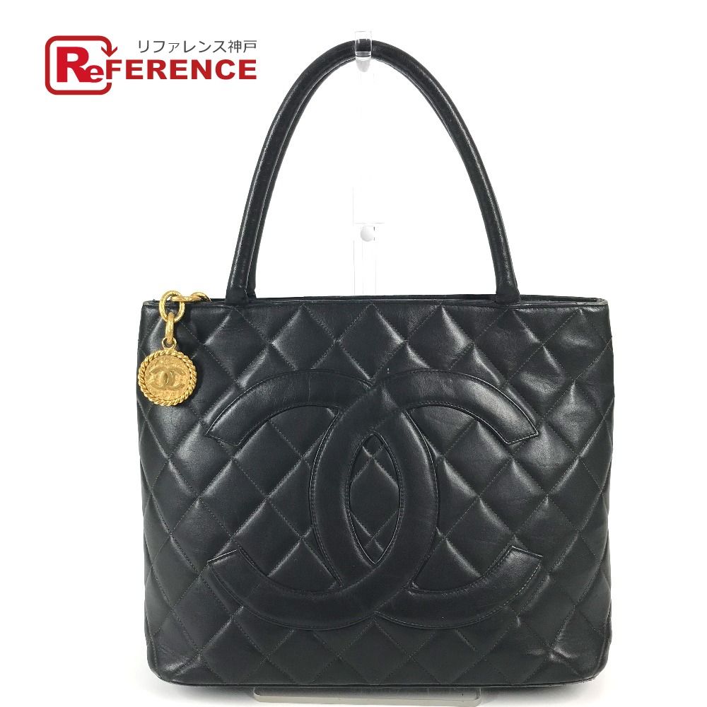 シャネル トートバッグ - 黒 ココマーク レザー CHANEL CHANEL シャネル トートバッグ - 黒 ココマーク レザー CHANEL CHANEL