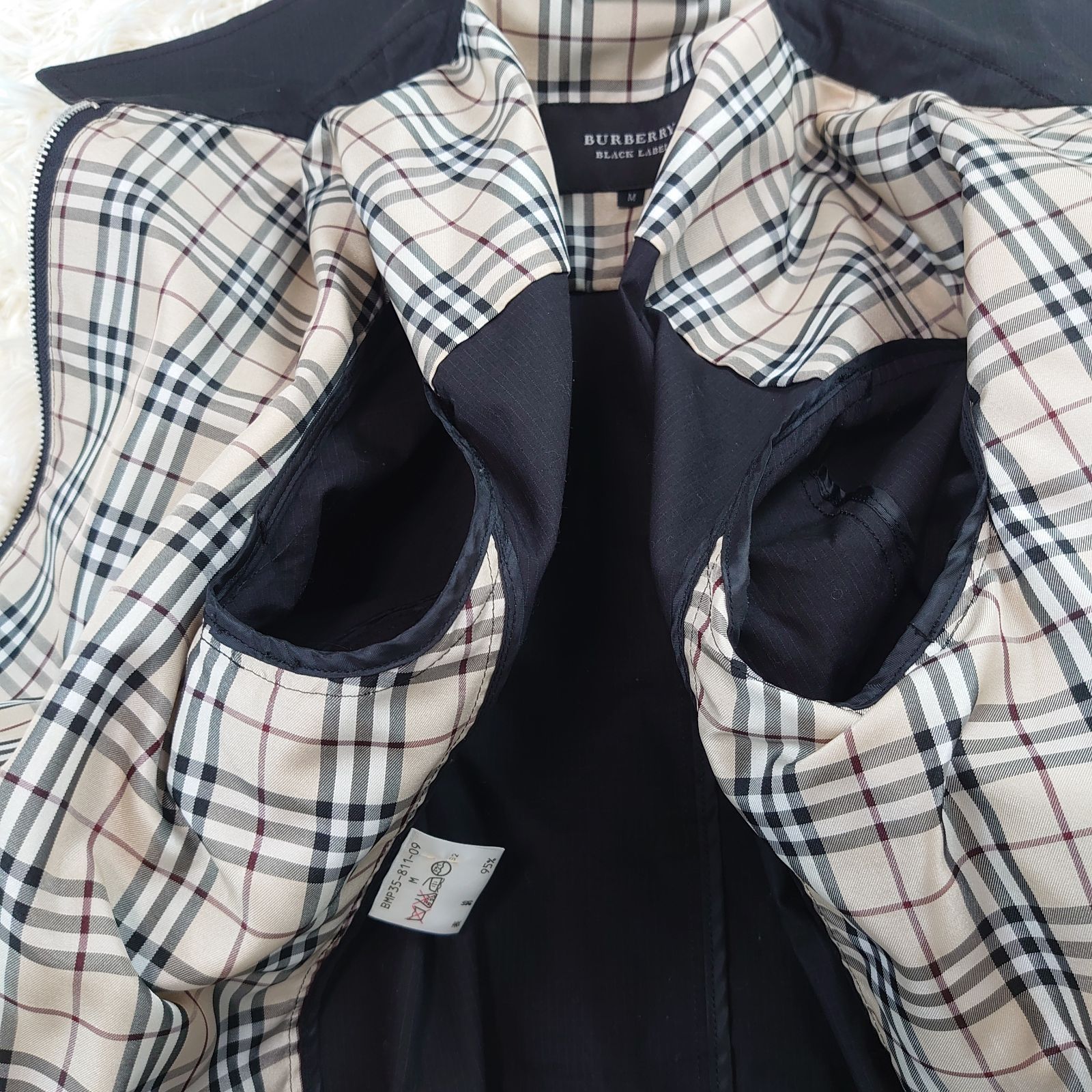 BURBERRY BLACK LABEL バーバリーブラックレーベル ブルゾン ノバ