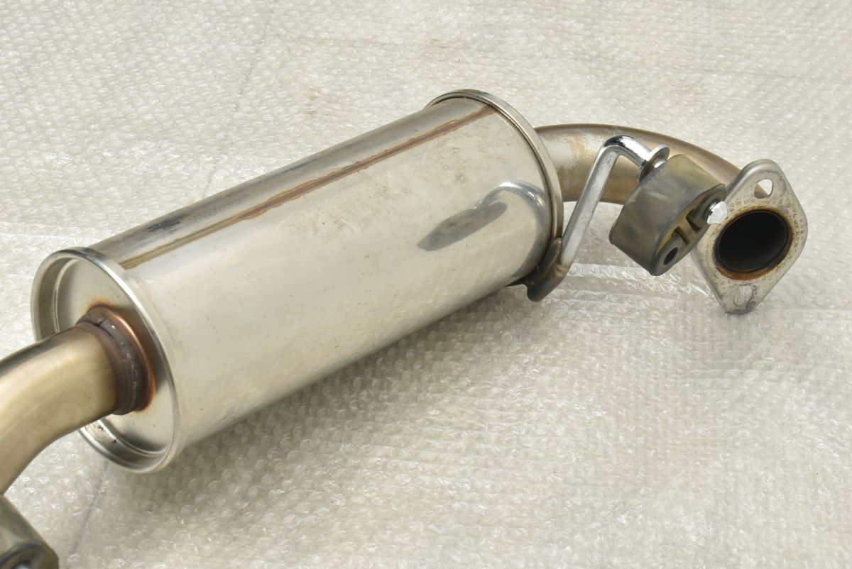 HKS ステンレス ポリッシュマフラー R06A K15B 程度良好】HKS LEGAL MUFFLER スズキ JB64W ジムニー用 マフラー R06A