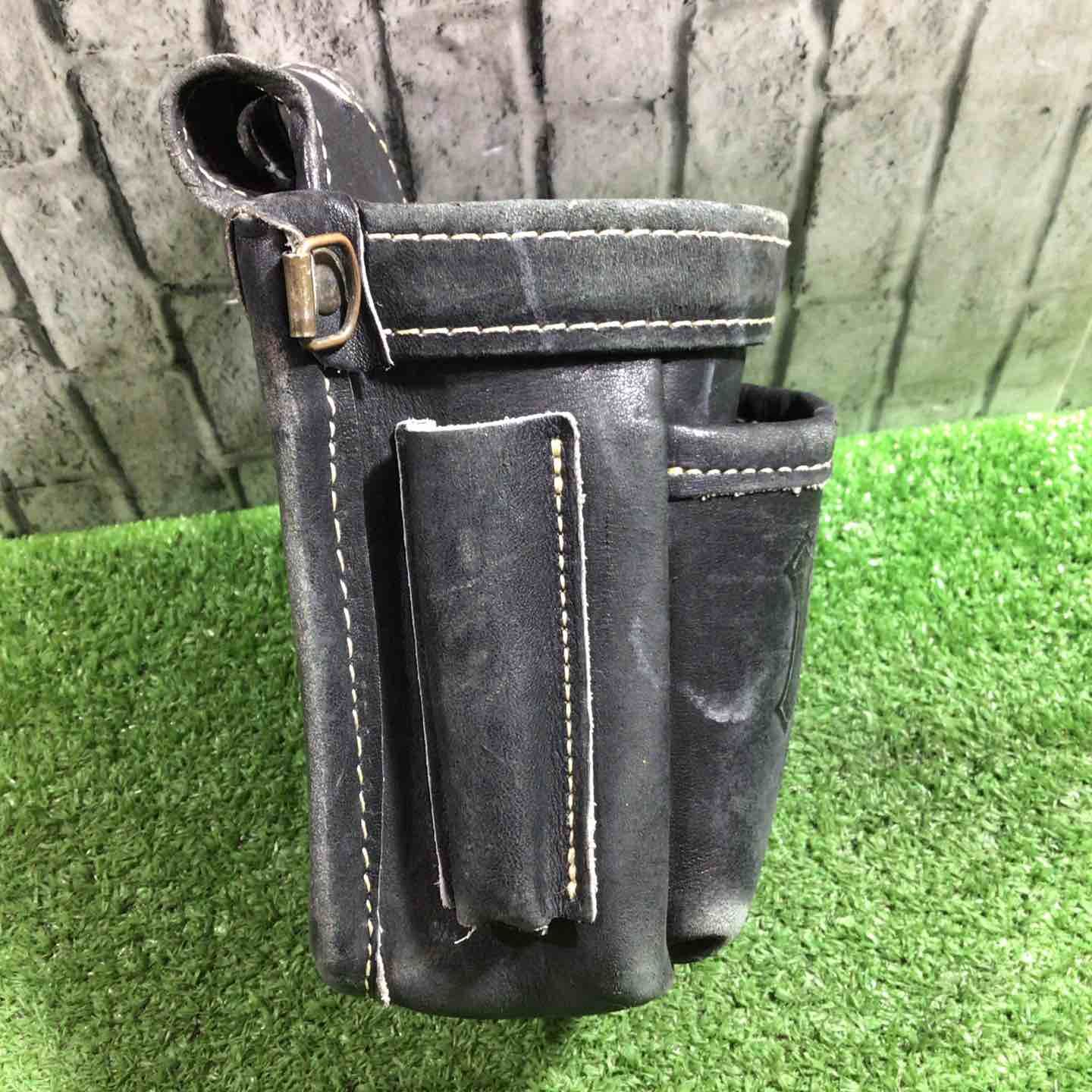 中古品】KNICKS ニックス 硬式グローブ革チェーンタイプ小物腰袋 KGB 