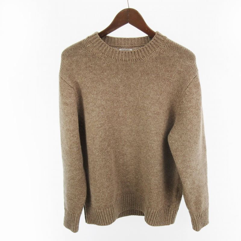 Yonetomi ヨネトミ 2 SOFT LAMB WOOL KNIT P/O 95-244-026 ニット