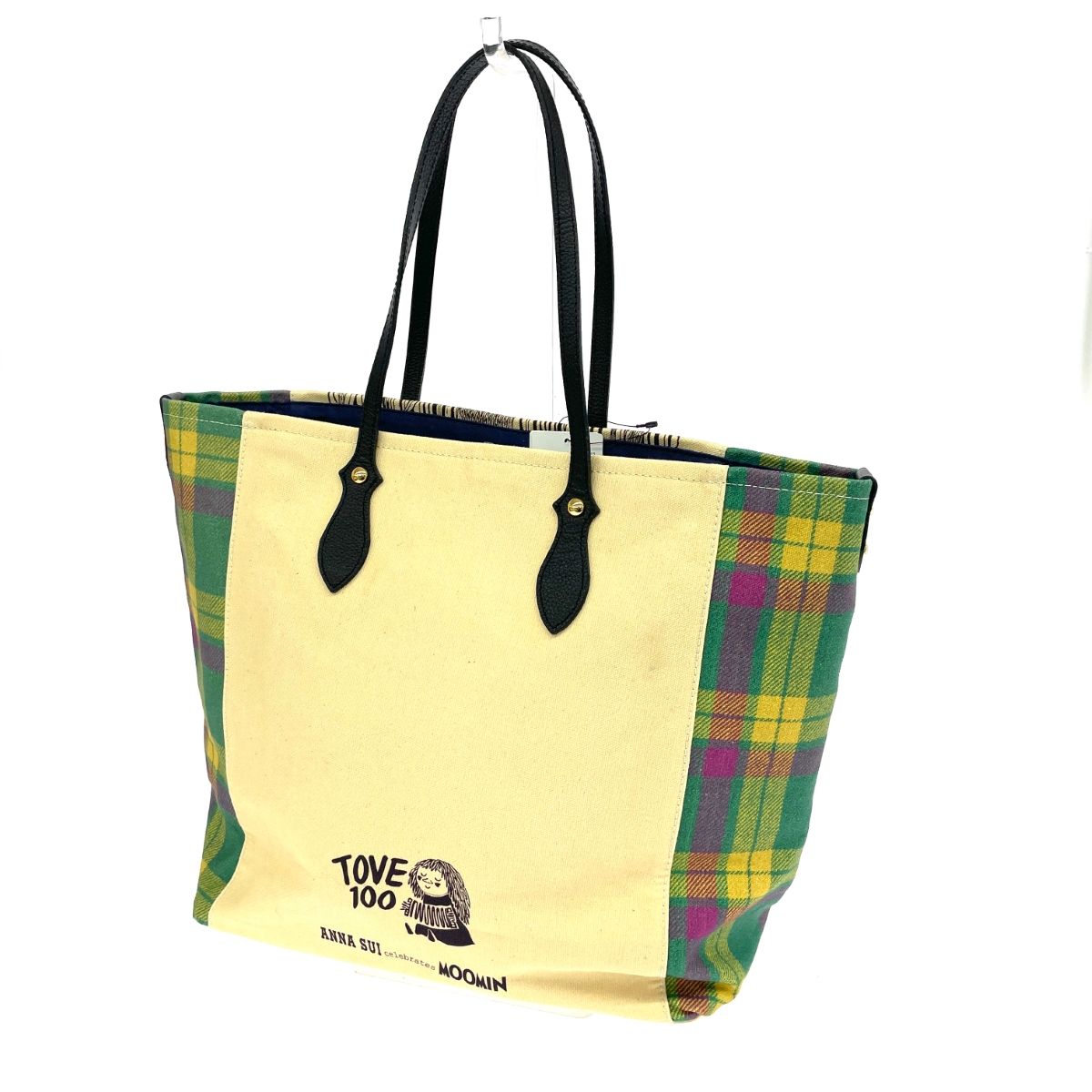ANNA SUI アナスイ トートバッグ ムーミン×伊勢丹コラボ 100周年限定 