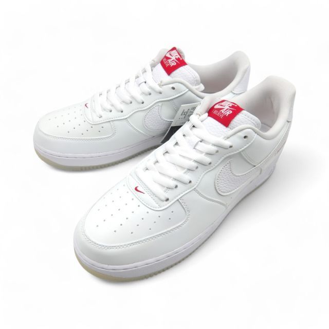 NIKE 2021 AIR FORCE1 LOW 07 PRM I BELIEVE DARUMA サイズ28.5cm DD9941-100 ナイキ エアフォース1ロー プレミアム アイビリーブダルマ 達磨 スニーカー 大名店