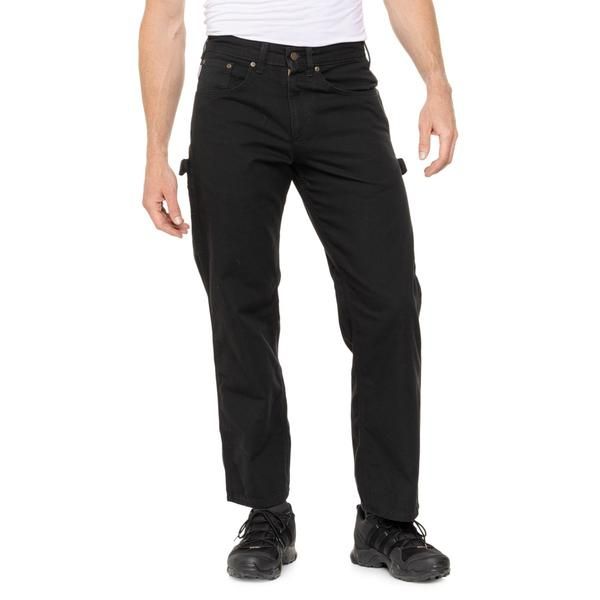 カーハート メンズ ボトムス カジュアルパンツ Carhartt 100791 FlameResistant Washeduck Work Dungaree Pants Black ブラック